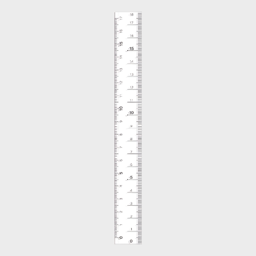 B&q Ruler Q-Lia | Ruler | 15cm | Monotone | 2 Type Memory Scale – INDOFUTURE
