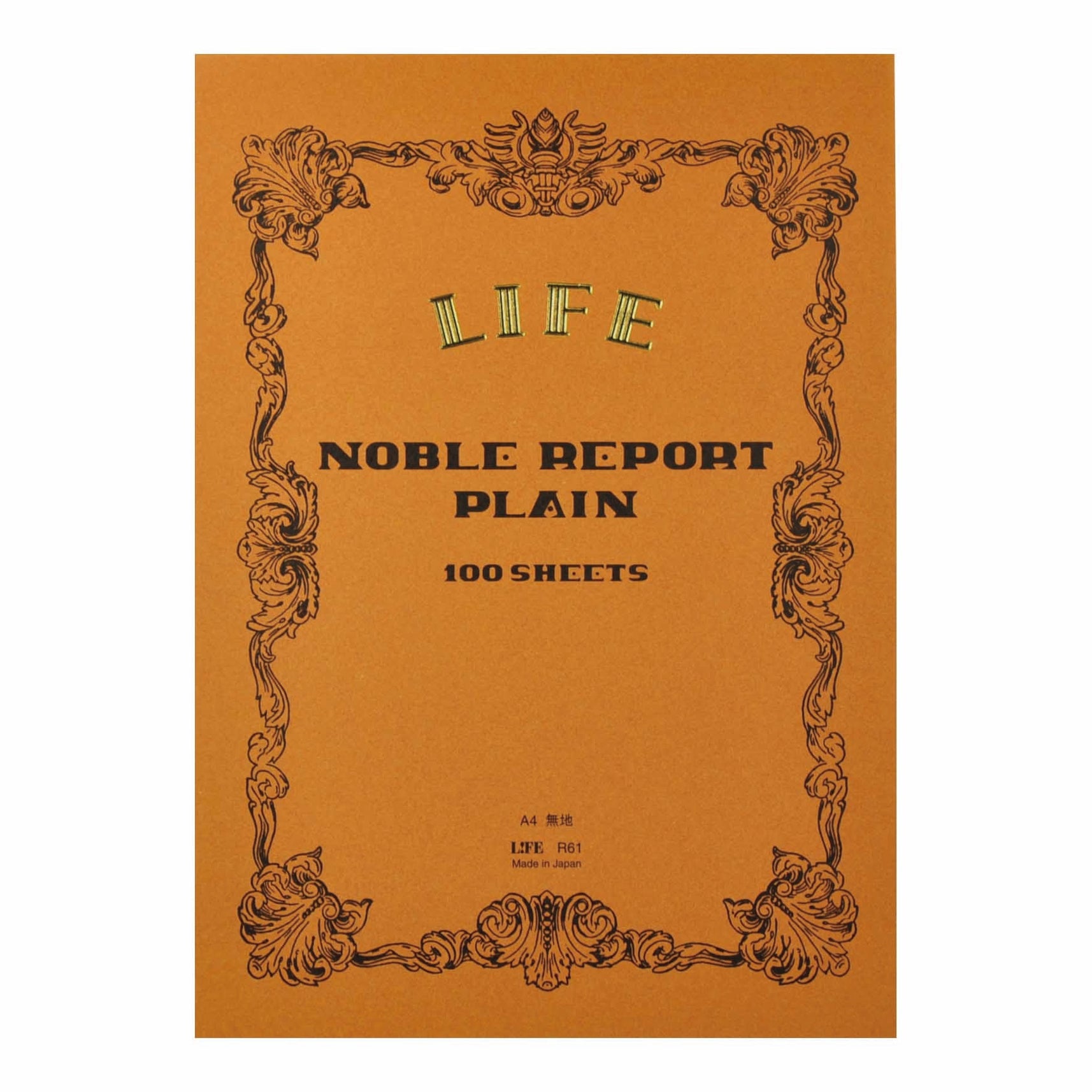 Life | Notepad | Noble | Report | Blank | A4