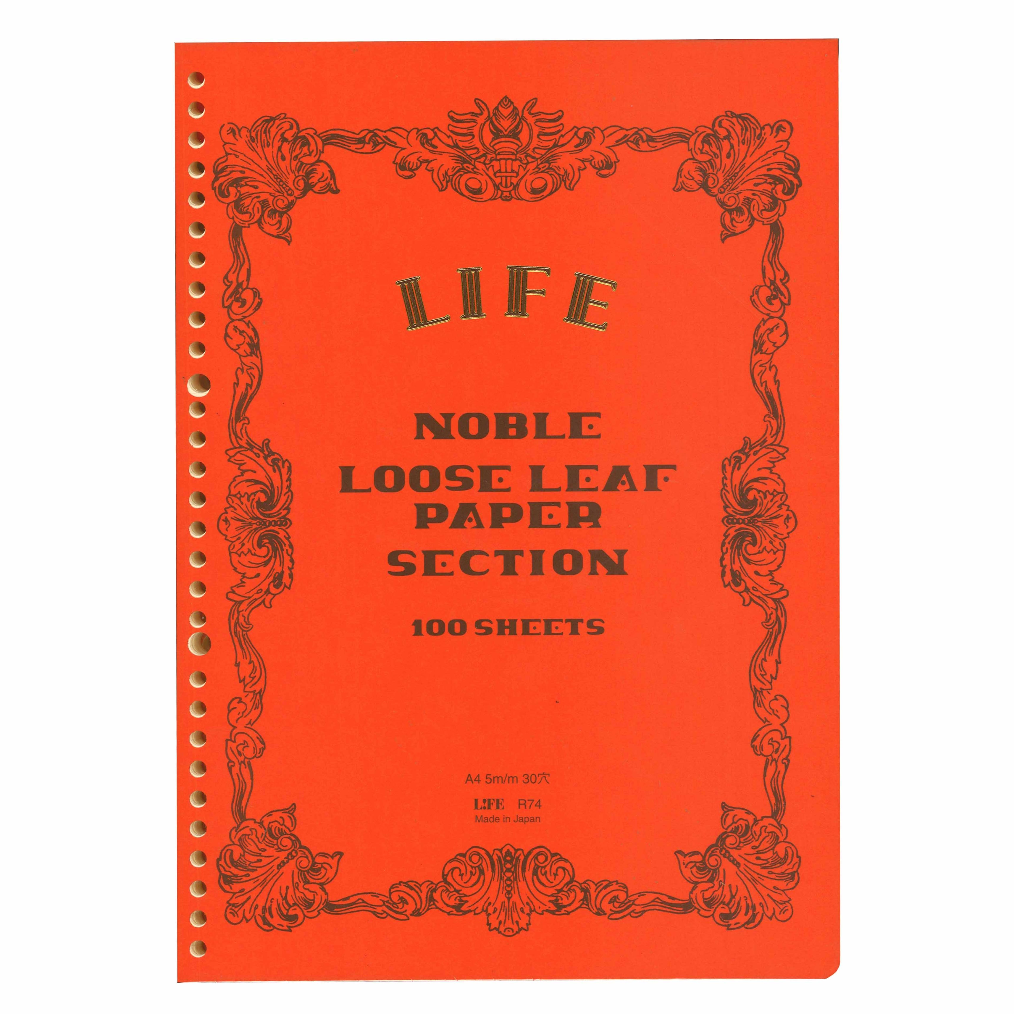 Life | Loose Leaf | Noble | Square Grid | Sheets