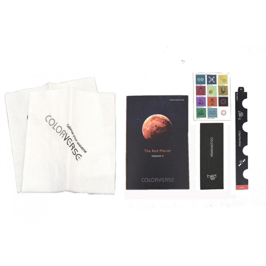 Colorverse Ink | Martian (65ml) and Life On Mars (15ml) | Orange and Gray | 2 Bottle Set | Dye-Based Nontoxic - penpencilink