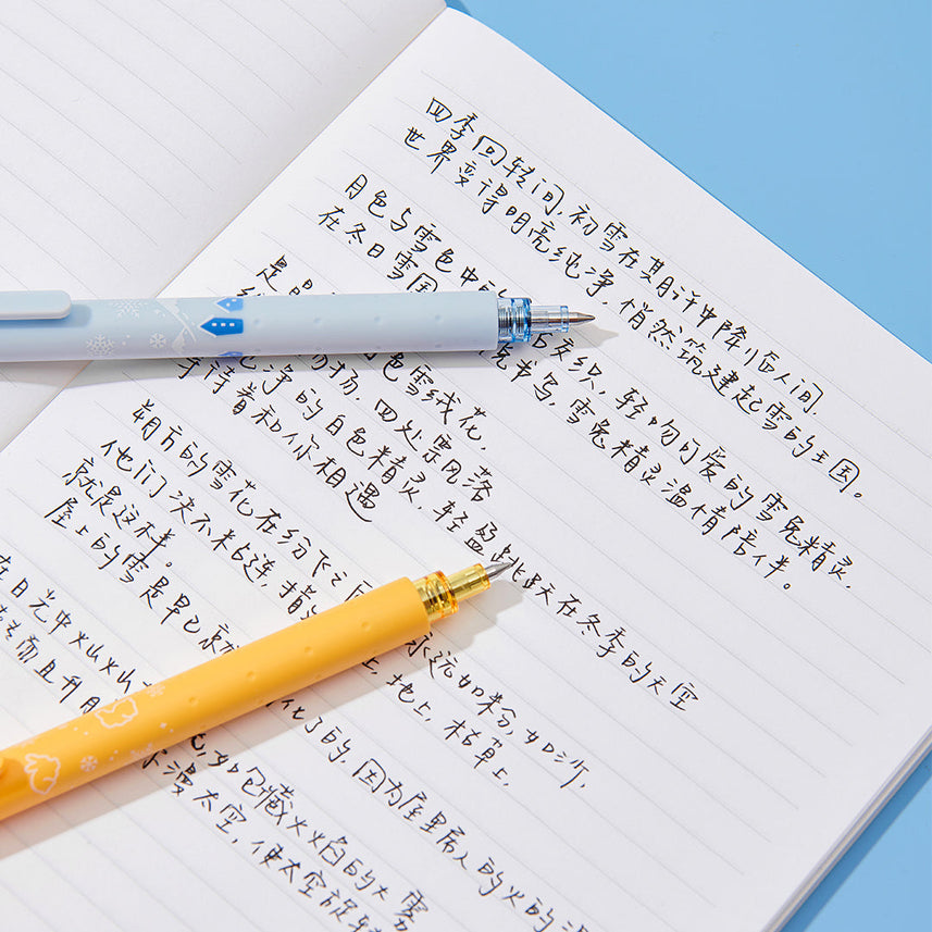 Rocket Snow Hare Gel Pen Set