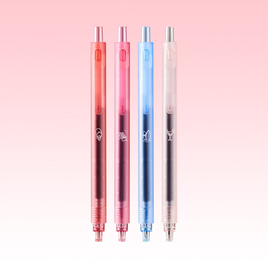 Rocket Beach Sunset Gel Pen Set
