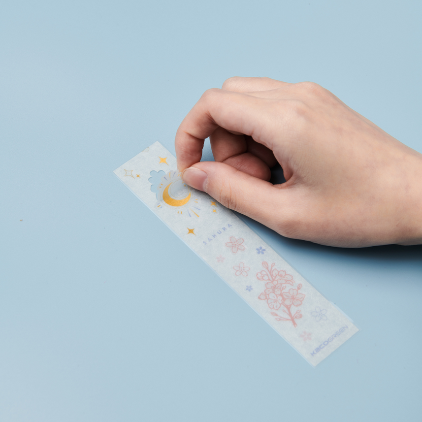 Rocket Moon Night and Sakura Gel Pen Set