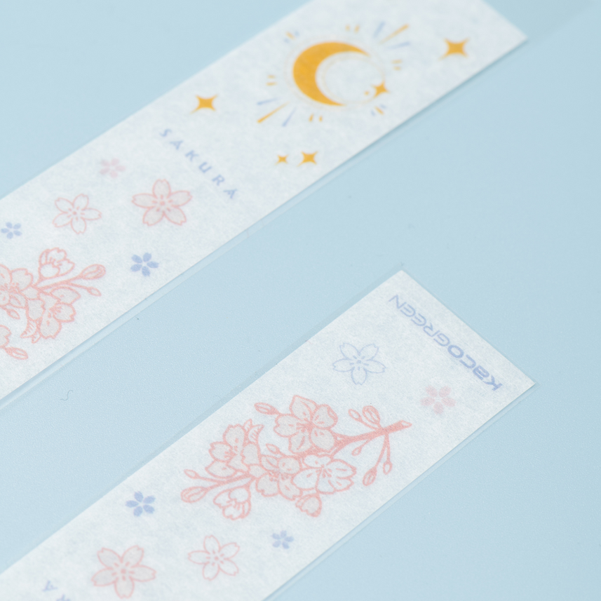 Rocket Moon Night and Sakura Gel Pen Set