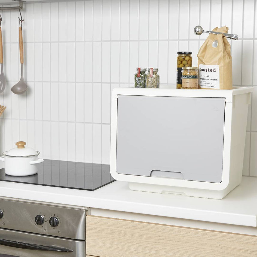 Litem | Multi Utility Storage  Box |Organizer  | Ivory | Roomax Cube Plus | For Office & Home