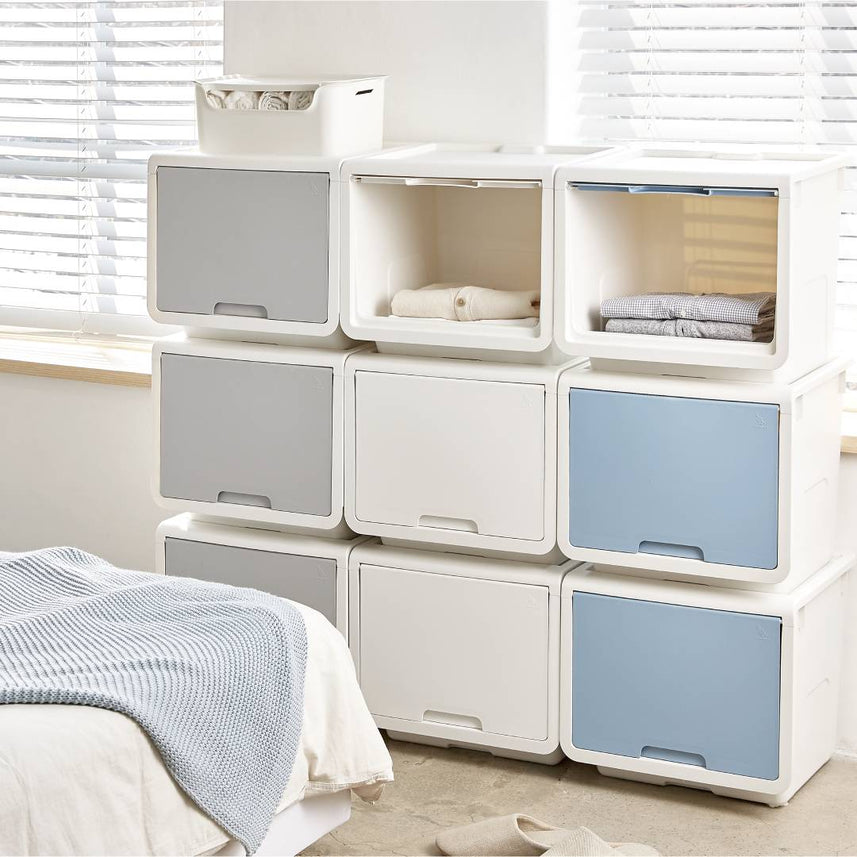 Litem | Multi Utility Storage  Box |Organizer  | Mint | Roomax Cube Plus | For Office & Home