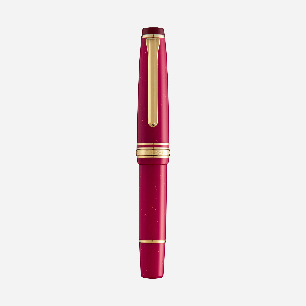 Ancora Birthstone x Birth Flower Fountain Pen January Garnet/Cymbidium