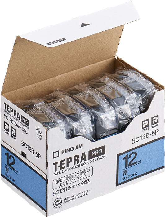 TEPRA PRO Tape Cartridge Eco Friendly Packaging