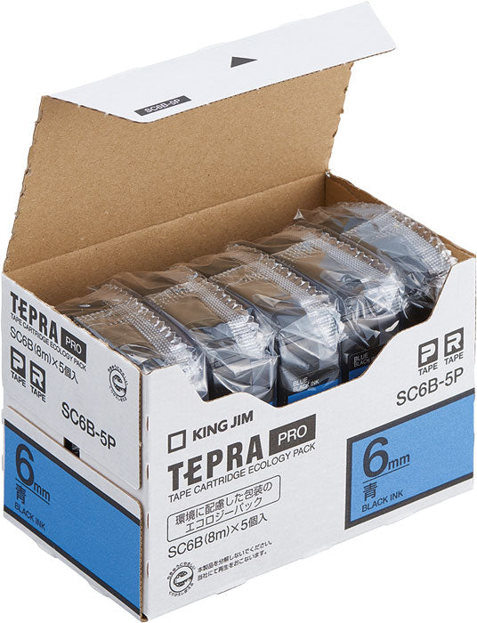 TEPRA PRO Tape Cartridge Eco Friendly Packaging