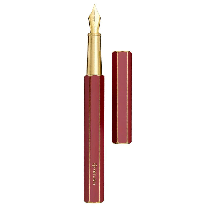 Ystudio | Fountain Pen | Classic Revolve | Red