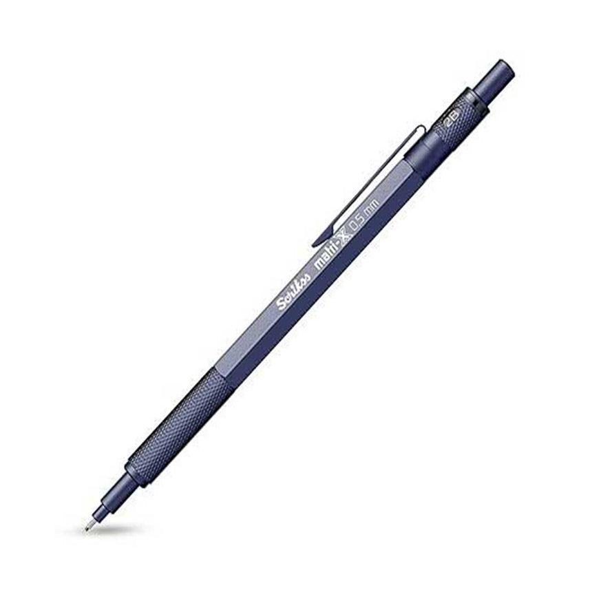 Scrikss | Matri-X | Mechanical Pencil | Dark Blue-0.5mm