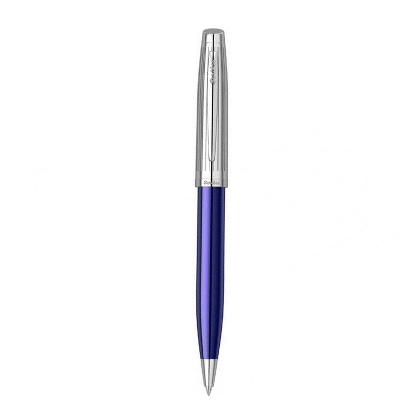 Scrikss | Oscar 39 | Ballpoint Pen | Blue Chrome-CT
