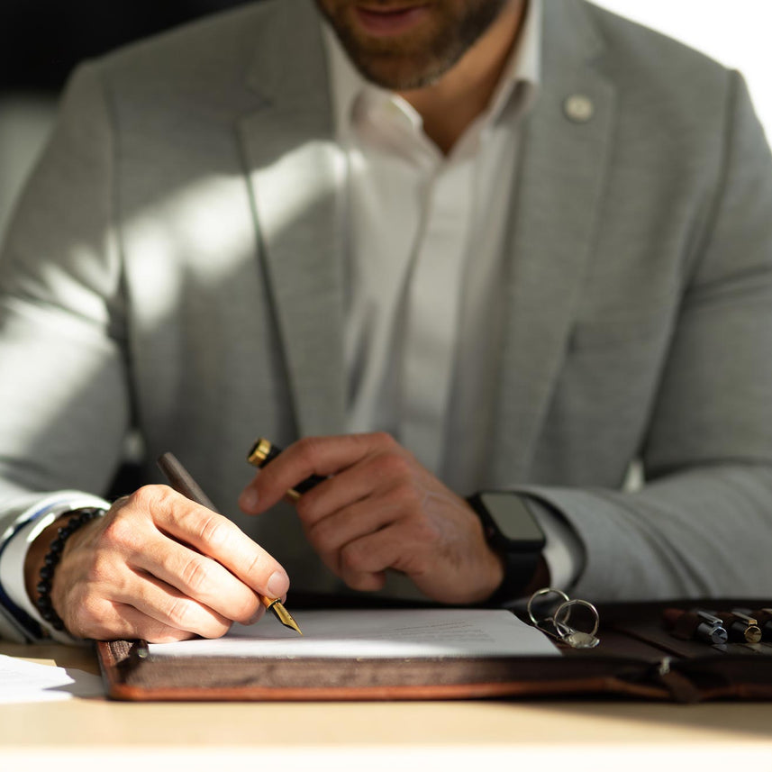 Horner | Scriptum | Fountain Pen | Ebony Wood-GT