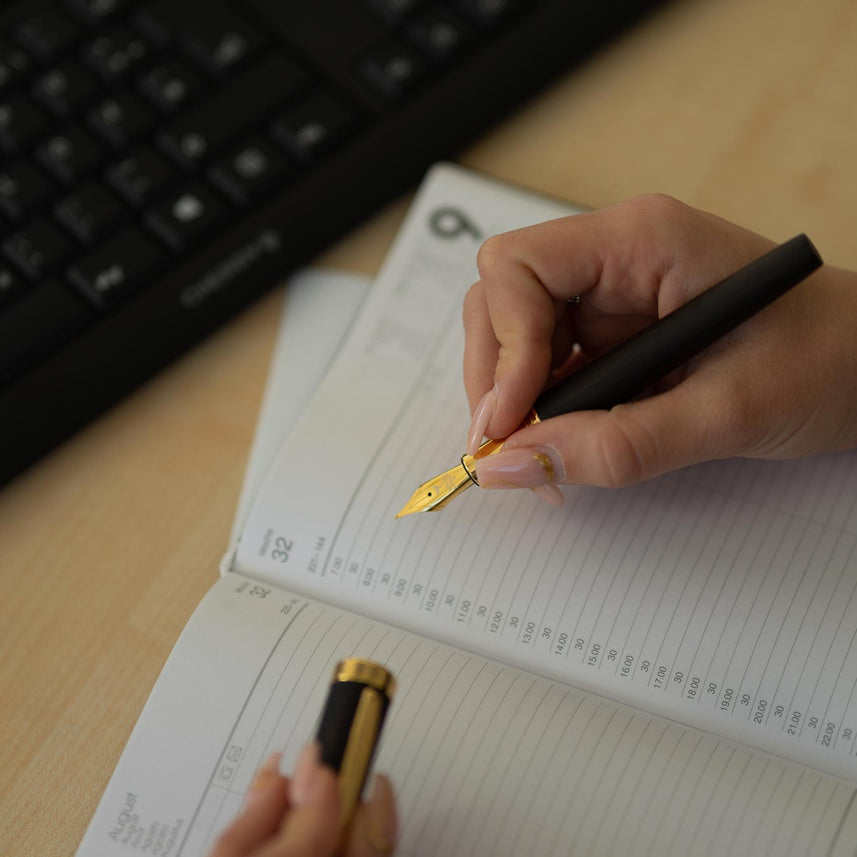 Horner | Scriptum | Fountain Pen | Ebony Wood-GT