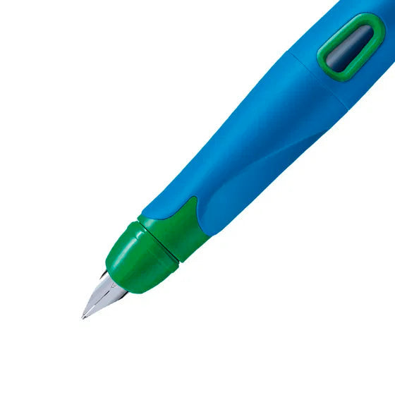 Stabilo | Easy Birdy | Fountain Pen | Left Handed | Sky Blue-Grass Green | Medium nib