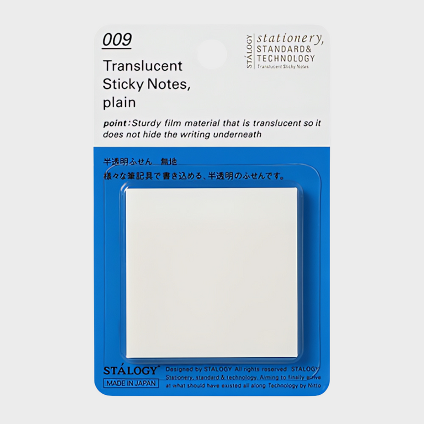 Translucent Rolled Note Stalogy | Sticky Note | Translucent | Plain | 50mm Length – INDOFUTURE