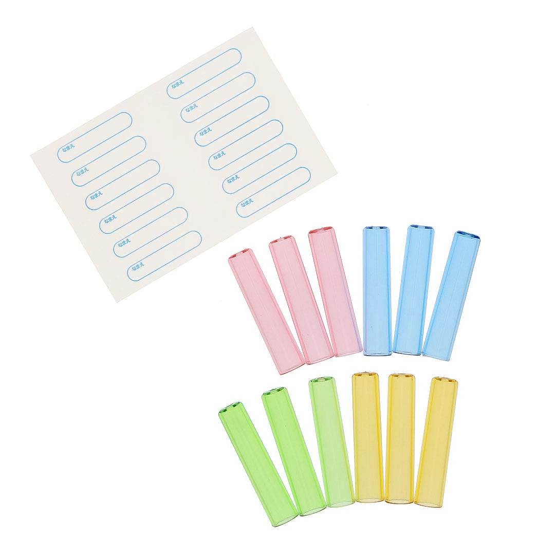 Sun Star 4 Color Pencil Cap-Pack o 12