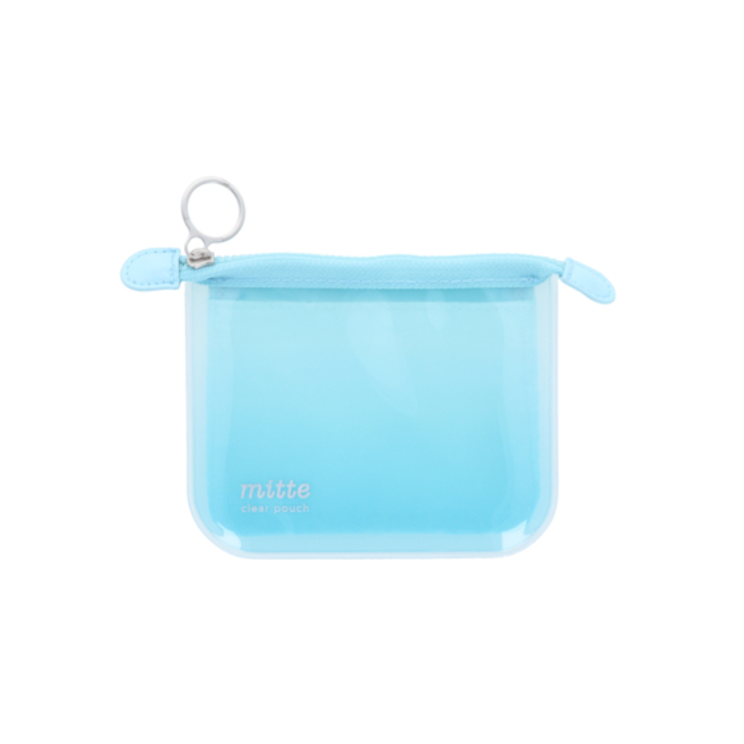 Sun Star Clear Mini Flat Mitte Pouch