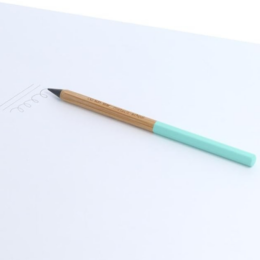 Sun Star Stationery Metacil School Bamboo Axis Non-Sharpening Pencil