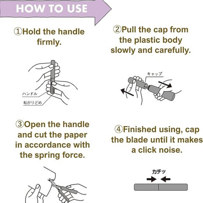 Sun Star Stationery Sticky Reel Compact Scissors