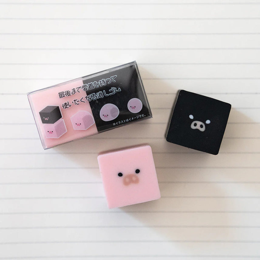 Sun Star 2 Color Square Eraser