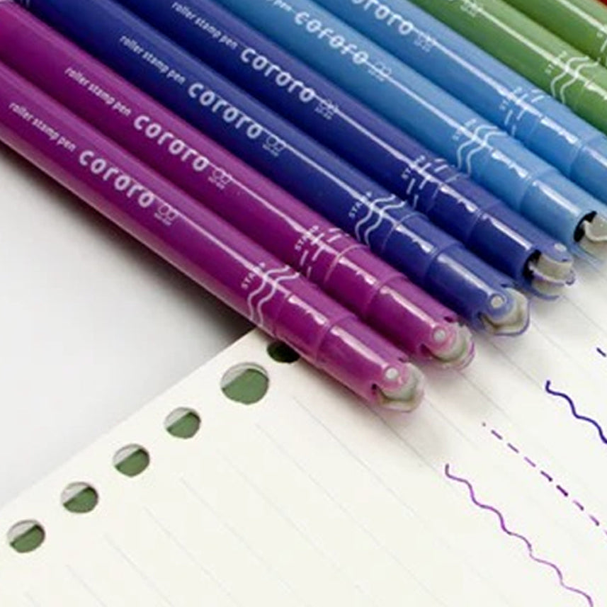 Sun Star Cororo Wave Roller Stamp Pen