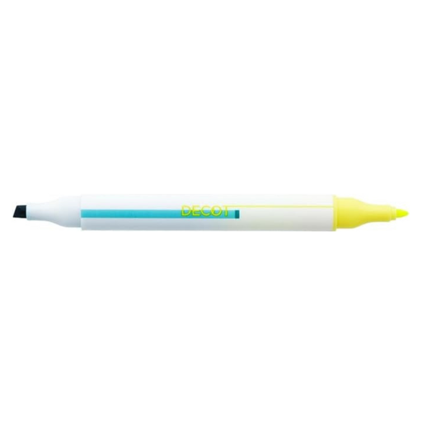 Sun Star Decot Overwriting Aqua Blue/Yellow Marker