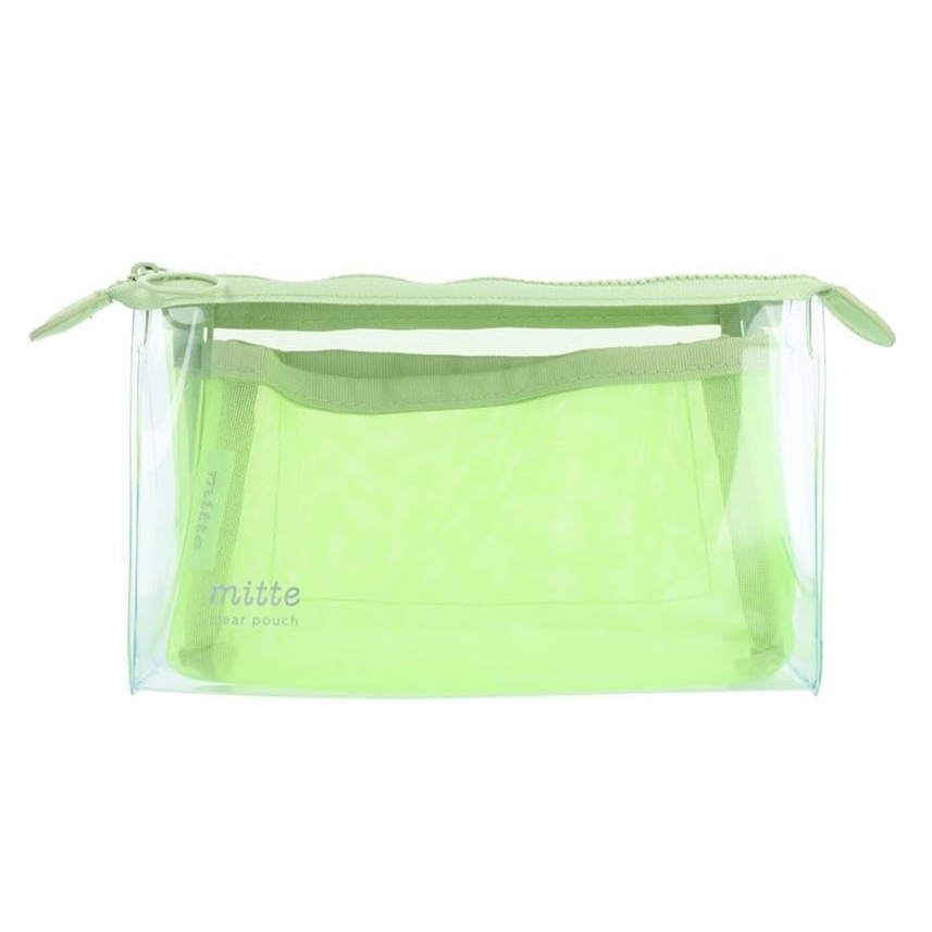 Sun Star Mesh Mitte Clear Pouch