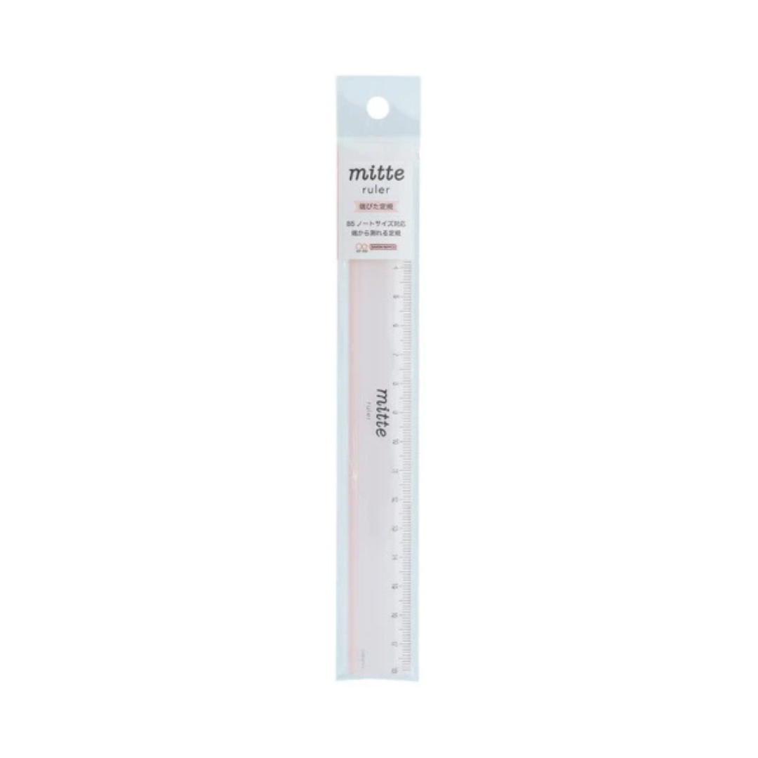 Sun Star Mitte Edge Fitting 18cm Ruler