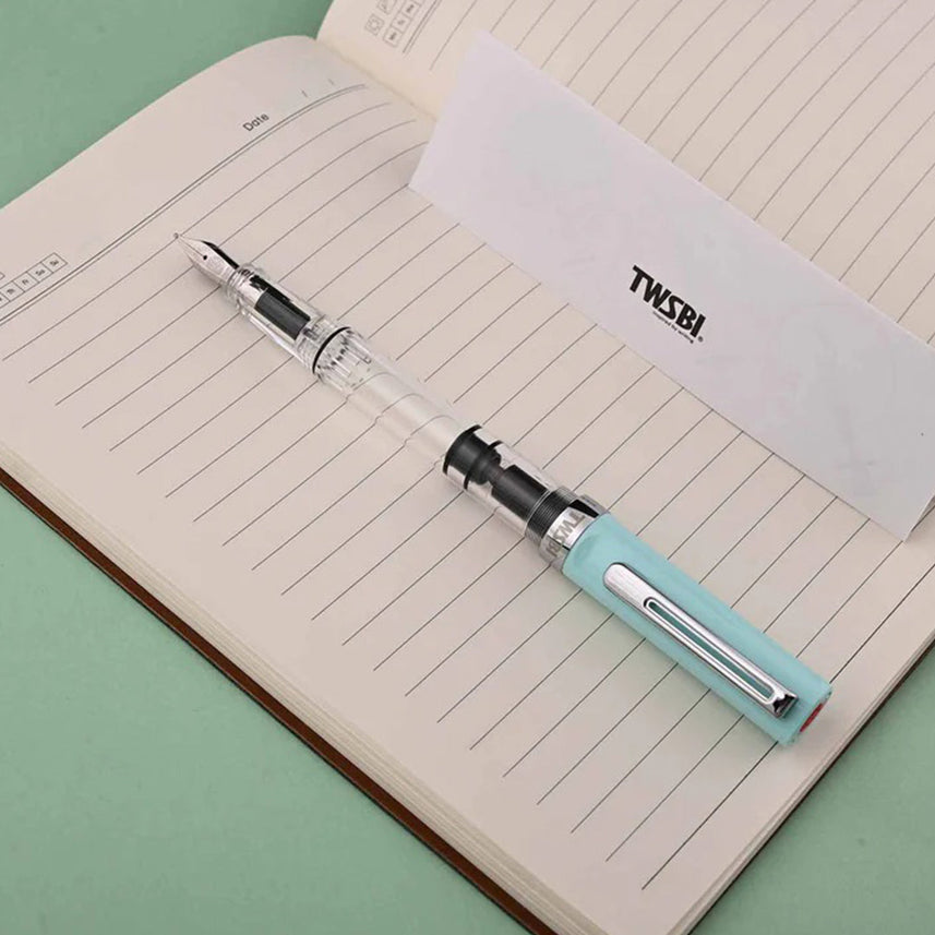 TWSBI | Eco | Fountain Ink Pen | Mint Blue EF