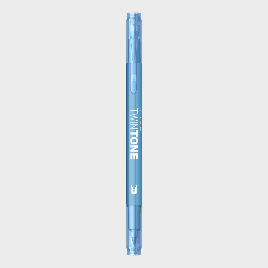 Tombow | Sign Pen with Marker | 0.3mm & 0.8mm | Play Color K | Water-based | Blue Series