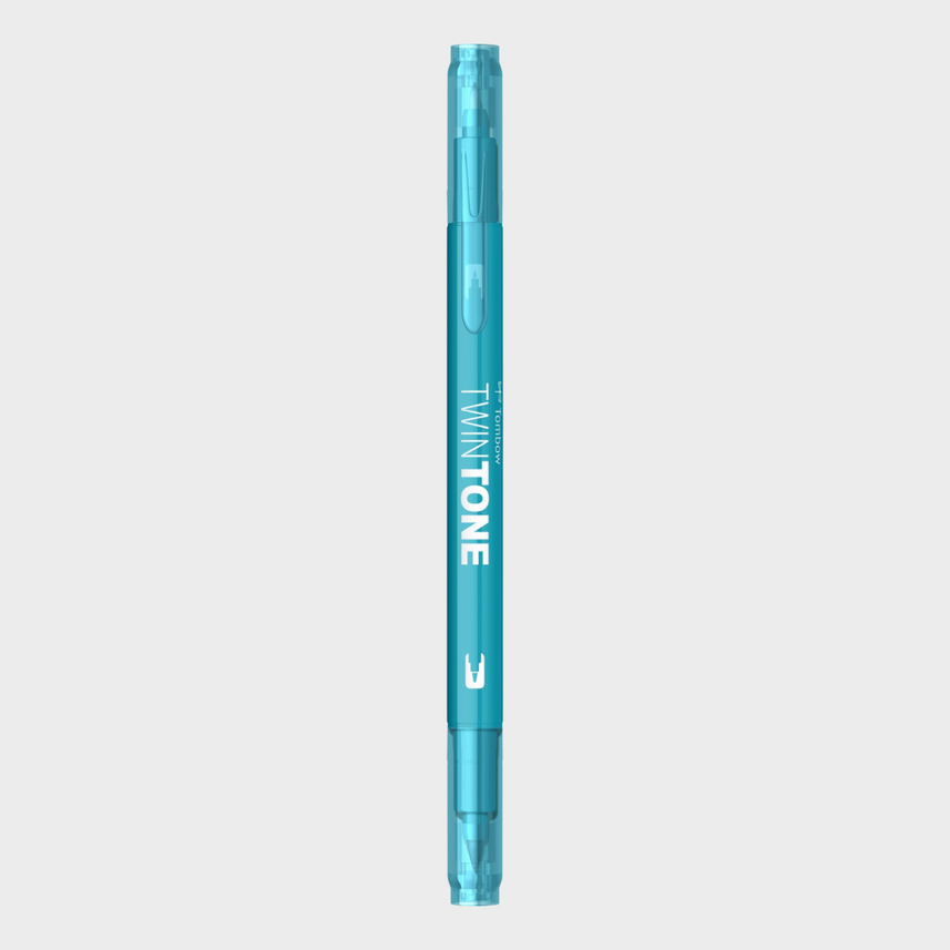 Tombow | Sign Pen with Marker | 0.3mm & 0.8mm | Play Color K | Water-based | Blue Series