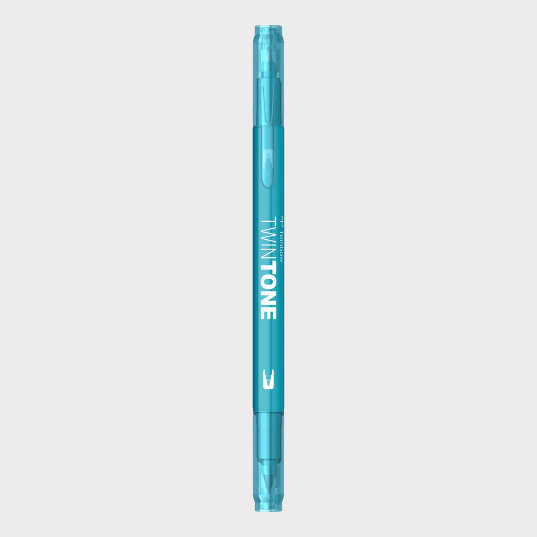 Tombow | Sign Pen with Marker | 0.3mm & 0.8mm | Play Color K | Water-based | Blue Series