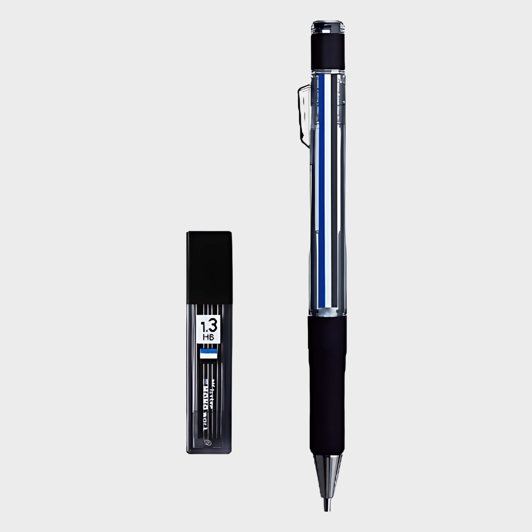 Tombow | Mechanical Pencil With Lead | 1.3mm + HB | Mono Work | Mono Colors | PCB251