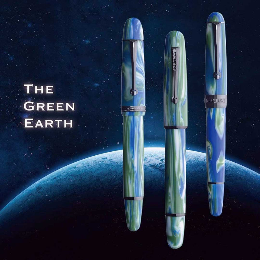 Penlux Masterpiece Grande The Green Earth Fountain Pen