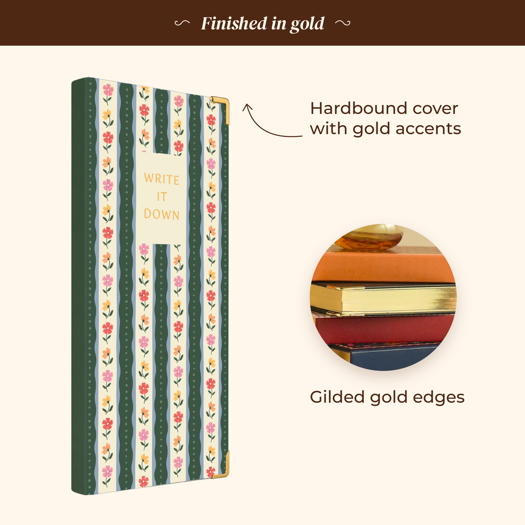 7mm Between The Lines Weekly Planner Pocket, Undated, 120 Pages- Wildflower