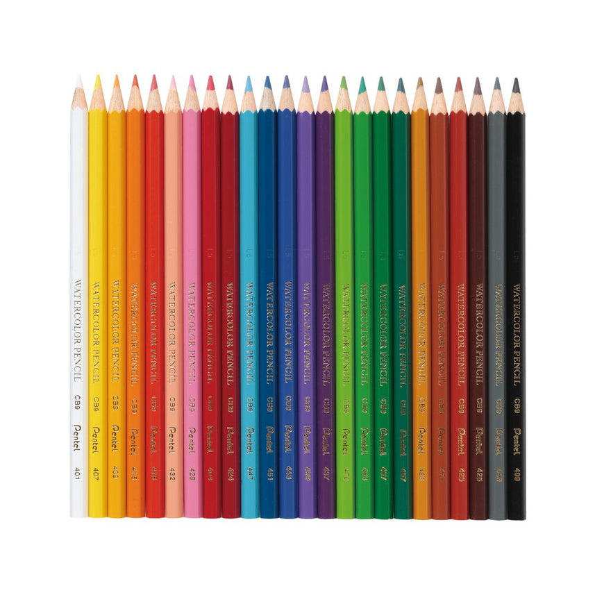 WATER COLOUR PENCILS - 24 COLOUR SET