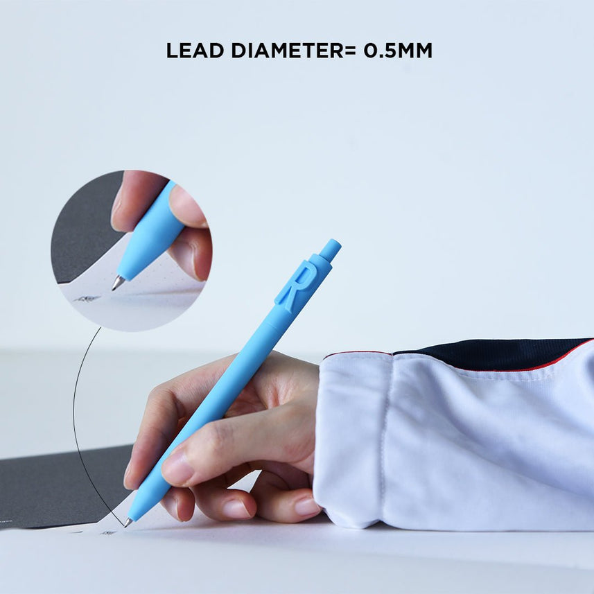 Alpha Gel Pen 0.5mm Black Ink - INDOFUTURE - Alpha-A - GEL PENS