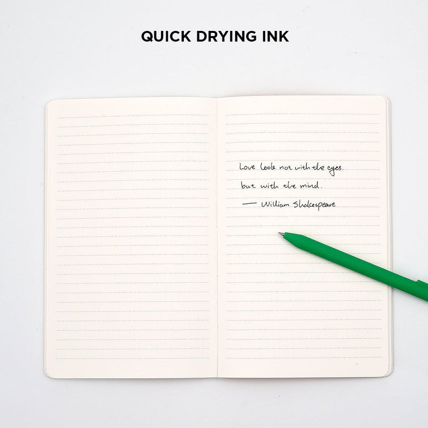 Alpha Gel Pen 0.5mm Black Ink - INDOFUTURE - Alpha-A - GEL PENS