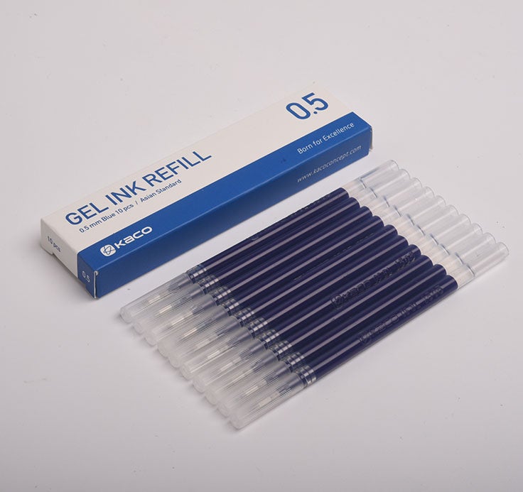 Alpha Gel Pen 0.5mm Black Ink - INDOFUTURE - Alpha-5 - Gel Pens