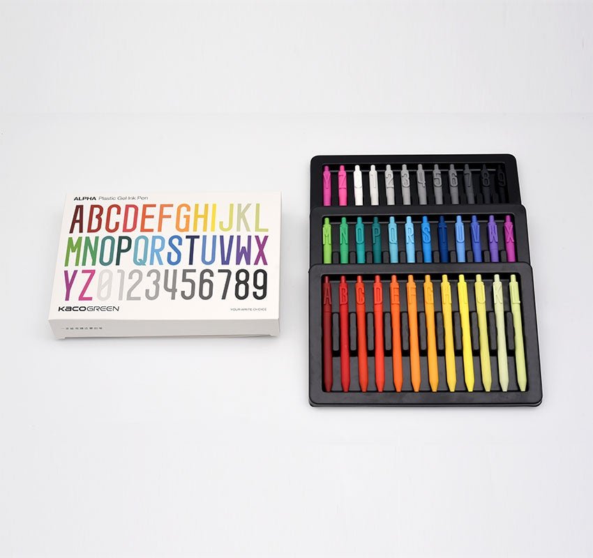 Alpha Gel Pen 0.5mm Black Ink - INDOFUTURE - Alpha-A - Gel Pens