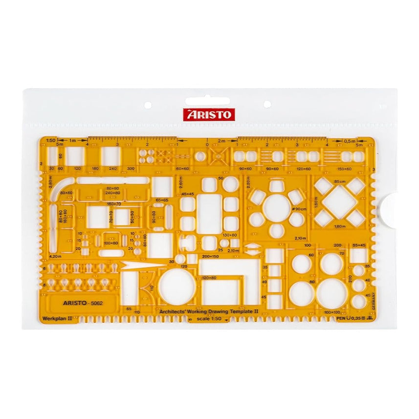 Aristo | Architecture Work | 2 1:50 Scale | Representation of Floor Plans | Insulation Layers Ink Nozzles