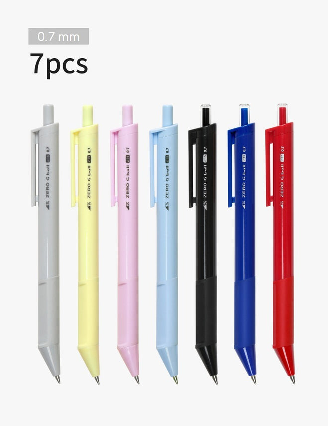 Zero G Tec | Ballpoint Pen | 15° | 0.7mm | Multi-Pack