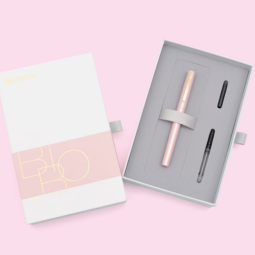 Brio Fountain Pen Set - INDOFUTURE - Kaco-Brio-Pink - Fountain Pen