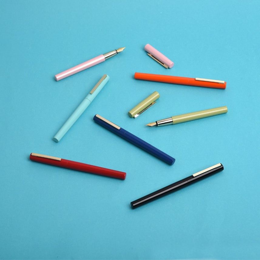 Brio Fountain Pen Set - INDOFUTURE - Kaco-Brio-Blue - Fountain Pen