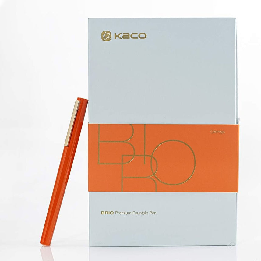 Brio Fountain Pen Set - INDOFUTURE - BU00030013 Orange - Fountain Pen