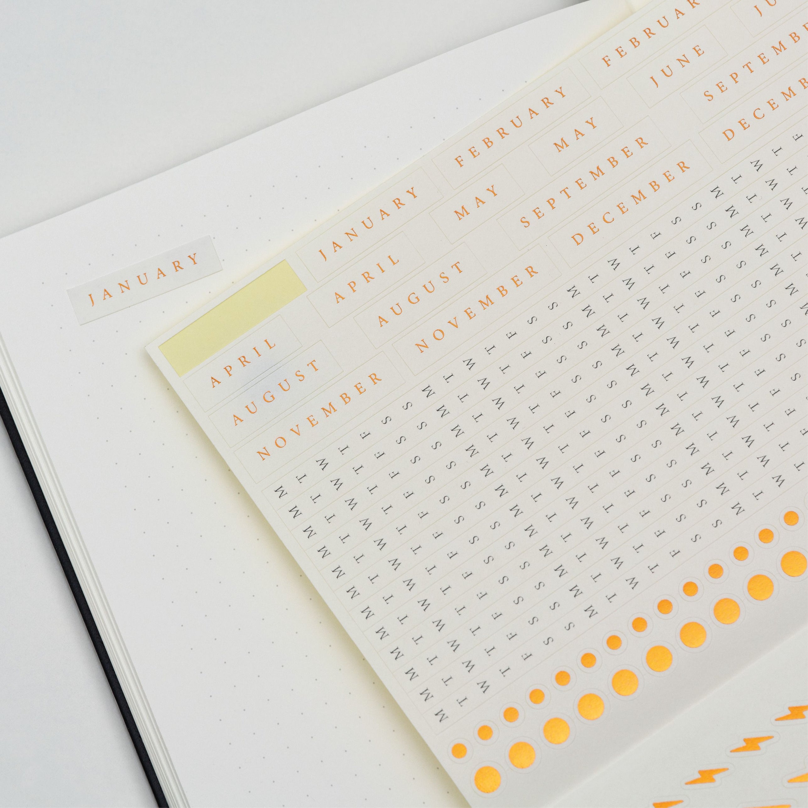 LEUCHTTURM1917 Bullet Journal Edition 2 Hardcover Notebook Medium (A5), Dotted, 206 Pages - Black