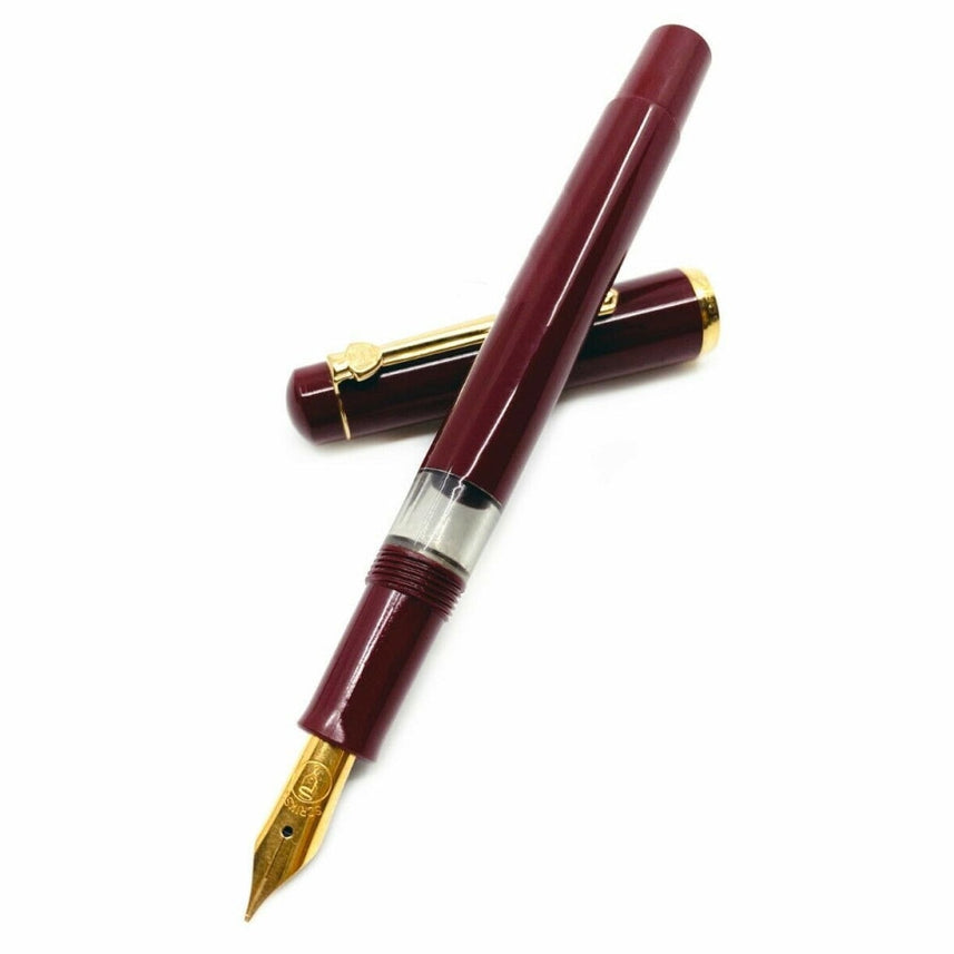 Scrikss | 419 Legendary | Classic | Fountain Pen | Burgundy Barrel - penpencilink