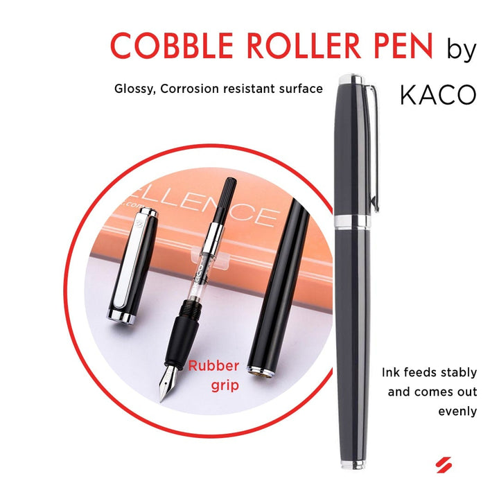 Cobble Fountain Pen - INDOFUTURE - -