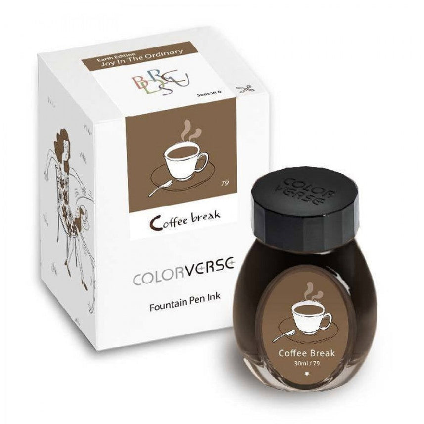 Colorverse | Joy | Ink Bottle | Ordinary Earth Edition | Coffee Break | 30ml - penpencilink